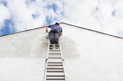 Peinture extérieure à Danzé — façades et ravalement